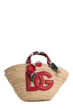 Dolce & Gabbana | Dolce & Gabbana Small Kendra DG Logo Patch Tote Bag