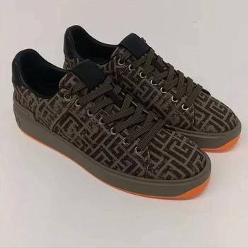 Balmain | Balmain - Men's Monogram Jacquard B Court Low Top Sneakers