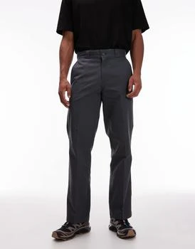 Dickies 247 regular relaxed fit work trousers in dark grey