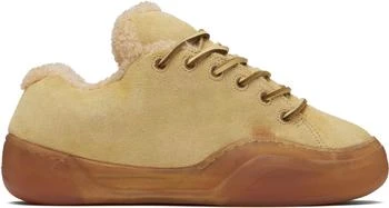 Beige Vamp Skate Sneakers