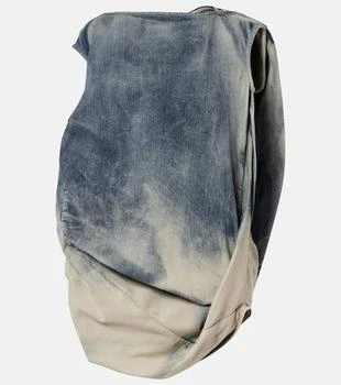 Rick Owens | Draped denim top