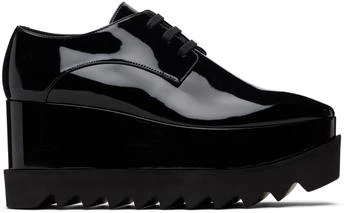 Stella McCartney | Black Limited Edition Elyse Monochrome Platform Derbys