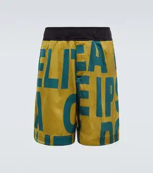 Dries Van Noten | Printed mid-rise jersey shorts