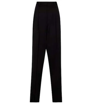 Stella McCartney | High-rise straight wool pants