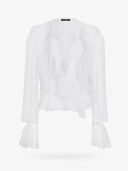 Dolce & Gabbana | Silk shirt with rouches