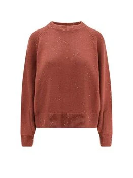 Brunello Cucinelli | Brunello Cucinelli Sequin Embellished Knitted Jumper
