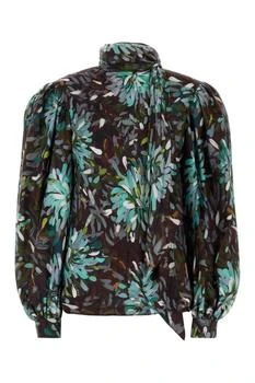 Gucci | Floral Print Long-Sleeve Blouse