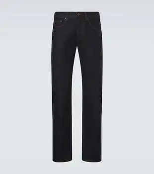 Burberry | Mid-rise straight-leg jeans