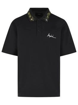 AMIRI | Amiri Floral Embroidered Polo Shirt