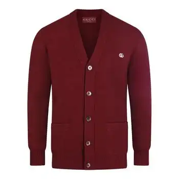Gucci | Gucci GG Plaque Knitted Cardigan
