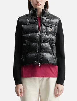 Moncler | Padded Zip-Up Wool Cardigan