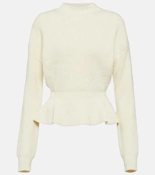 Chloé | Peplum wool sweater