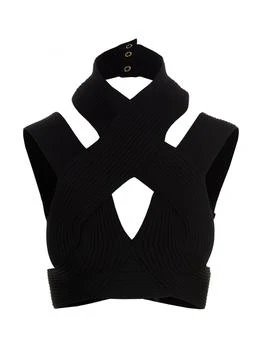 Balmain | Balmain Halterneck Knitted Top