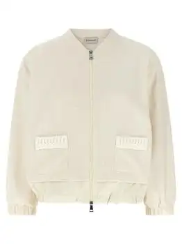 Moncler | Moncler Boucle Zip-Up Cardigan