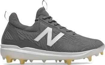 New Balance New Balance Comp v2 Low Cut Cleat - Men's Baseball Grey/White