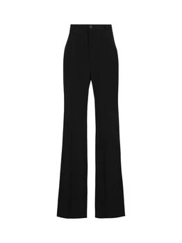 Balenciaga | Balenciaga Pinstriped Pleat Front Trousers