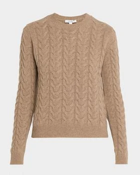 Max Mara | Crewneck Cashmere Fisherman Sweater