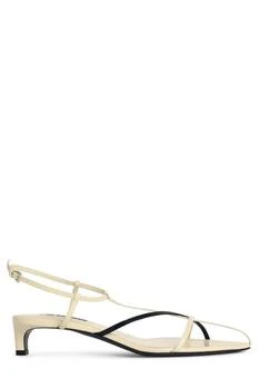Jil Sander | Jil Sander	Cage Low-Heel Sandals