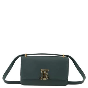 Burberry | Ladies Vine Grainy Leather Mini TB Bag