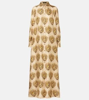 Dolce & Gabbana | Printed silk shirt dress