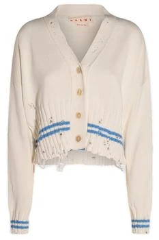Marni | Marni Logo Embroidered Cardigan