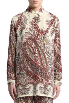 ETRO | Etro Long Sleeved Pattern-Printed Shirt