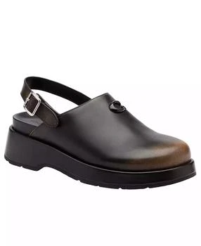 Women
s Sculpted C Loved Leather Platform Clogs