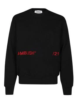 Ambush Ambush Logo Embroidered Crewneck Sweatshirt $248.52