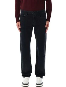 Saint Laurent Low-Rise Straight Leg Jeans