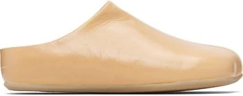 MM6 | Beige Factory Sabot Loafers