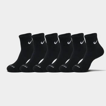 NIKE Nike Everyday Plus Cushioned 6-Pack Quarter Training Socks