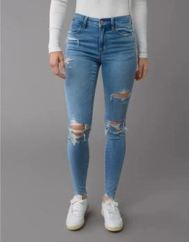 AE Next Level Ripped High-Waisted Jegging