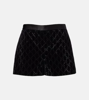 Gucci | Embellished denim shorts