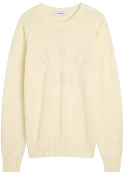 Givenchy | Logo-embroidered cotton jumper