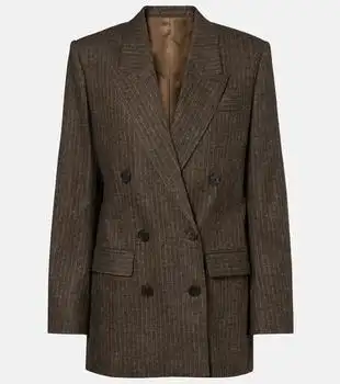 Isabel Marant | Jevima chalk stripe suit jacket