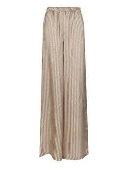 Max Mara | Max Mara Ladino Striped Wide-Leg Trousers