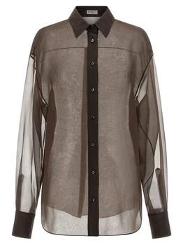 Brunello Cucinelli | Brunello Cucinelli Button-Up Long Sleeved Shirt