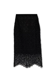 Burberry | Burberry Lace-Detailed Knitted Pencil Skirt