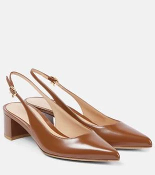 Gianvito Rossi | 45 leather slingback pumps