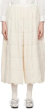 Off-White Wide-Leg Lounge Pants