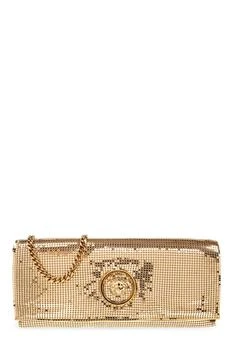 Versace | Versace Embellished Chain-Linked Clutch Bag