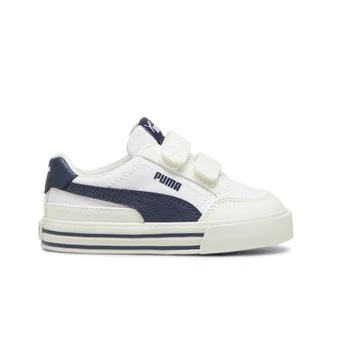 Puma Court Classic Vulcanized Formstrip Slip On Sneakers (Infant-Little Kid)