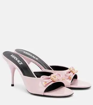 Versace | Opera 85 patent leather mules