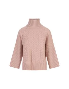 Max Mara | Max Mara Okra Turtleneck Long-Sleeved Jumper