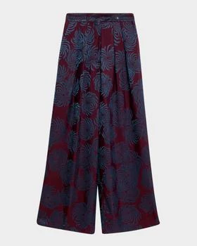 Dries Van Noten | Pamplona Pleated Wide-Leg Pants