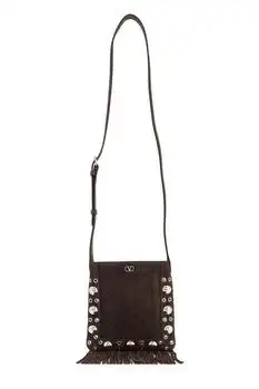 Valentino | Valentino Nellcôte VLogo Signature Fringed Shoulder Bag