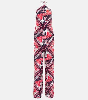 Valentino | Printed silk crêpe de chine jumpsuit