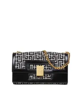 Balmain | Balmain 1945 Monogram Medium Shoulder Bag