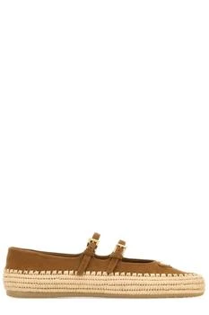 Prada | Prada Double-Strap Platform Ballet Flats