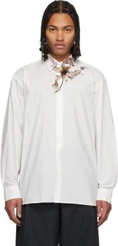 Dries Van Noten | White Loose Cotton Shirt